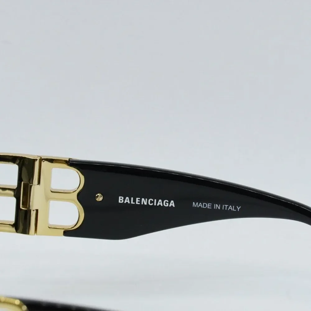Final Sale! Balenciaga BB0287S 001 Black / Grey Cat Eye Sunglasses